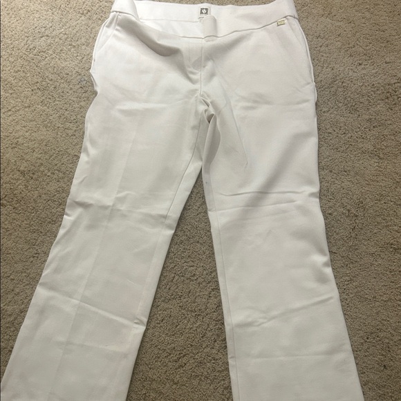 Anne Klein Cream Pants - Picture 1 of 4
